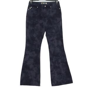 Bongo Vintage Jeans Flare Tie Dye Y2K 70s Retro Hippie Festival Boho Grunge 9 28